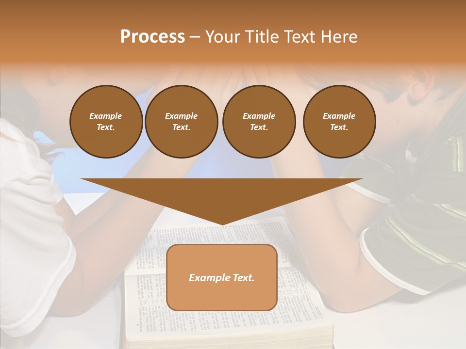 Touching Old Help PowerPoint Template