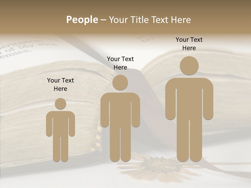 Adult Finger Women PowerPoint Template