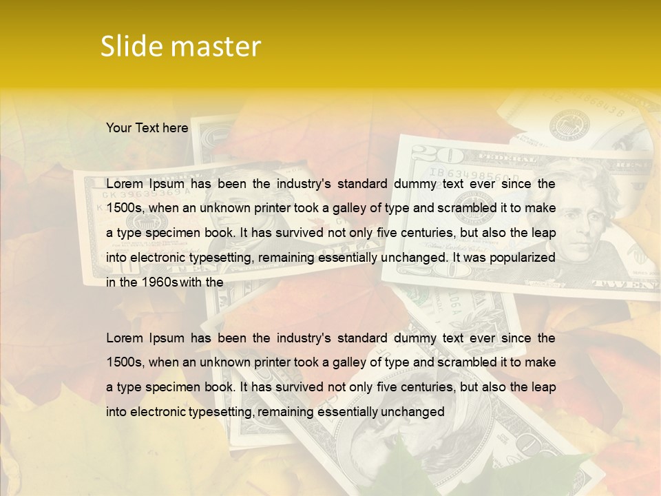 Caregiver  Holding Hands PowerPoint Template