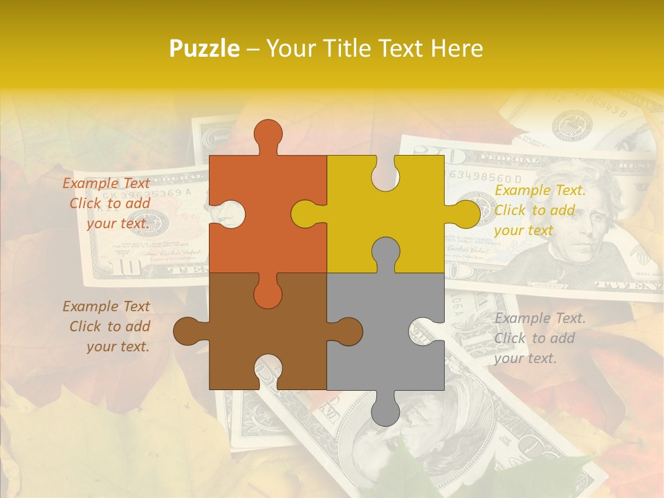 Caregiver  Holding Hands PowerPoint Template