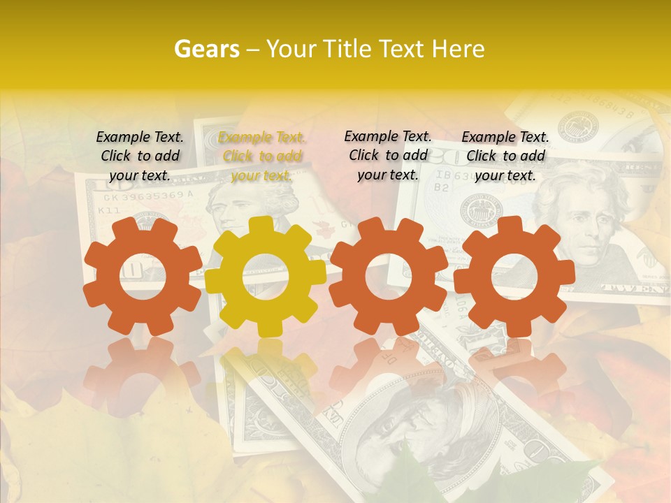 Caregiver  Holding Hands PowerPoint Template