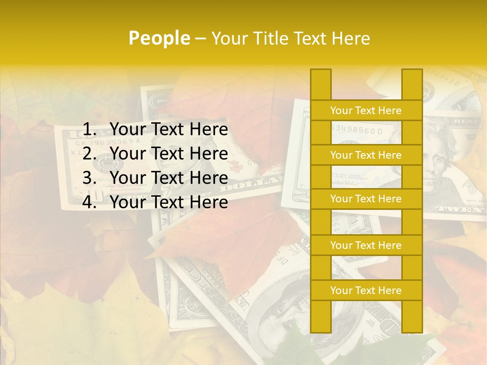 Caregiver  Holding Hands PowerPoint Template