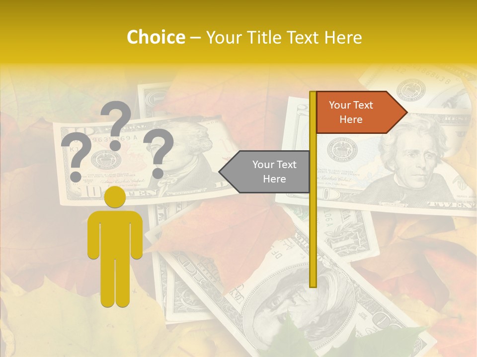 Caregiver  Holding Hands PowerPoint Template