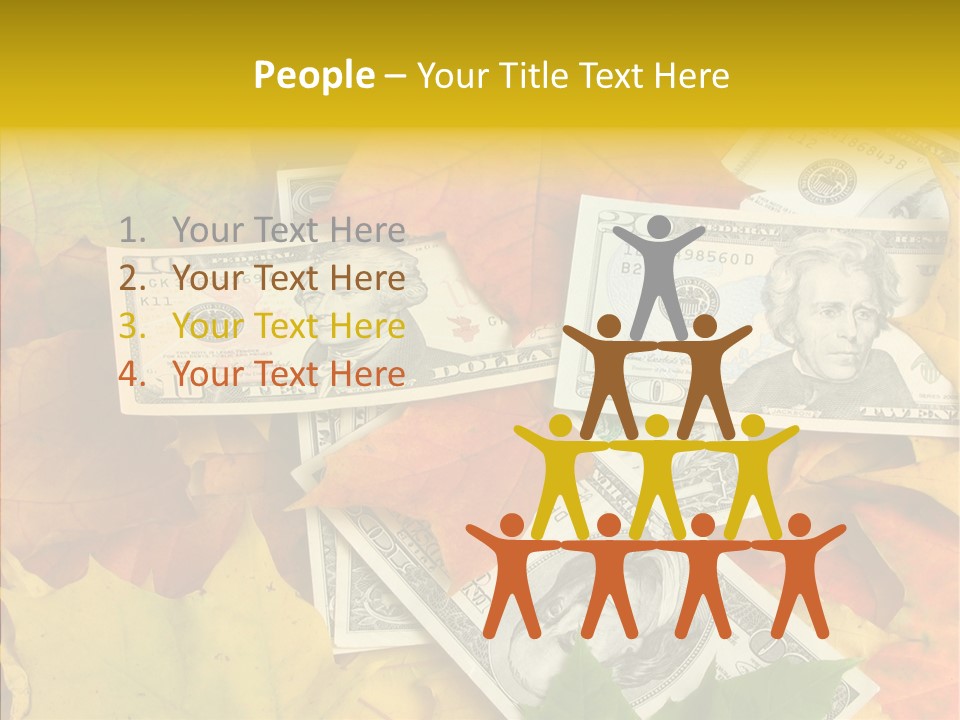 Caregiver  Holding Hands PowerPoint Template