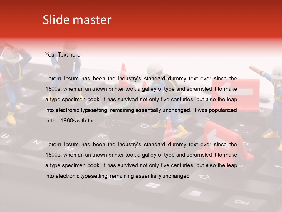 Female Helping Hand Assist PowerPoint Template