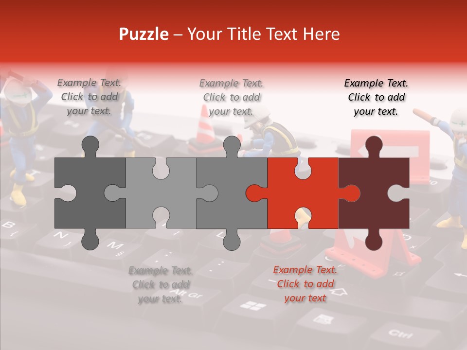 Female Helping Hand Assist PowerPoint Template
