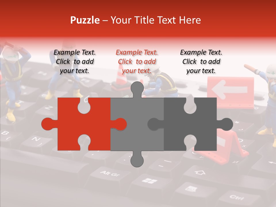 Female Helping Hand Assist PowerPoint Template