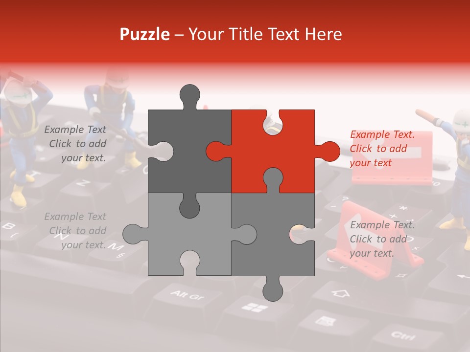 Female Helping Hand Assist PowerPoint Template