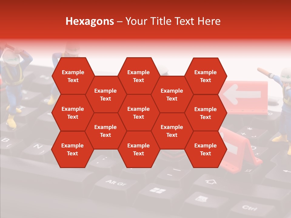 Female Helping Hand Assist PowerPoint Template