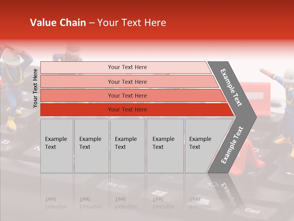 Female Helping Hand Assist PowerPoint Template