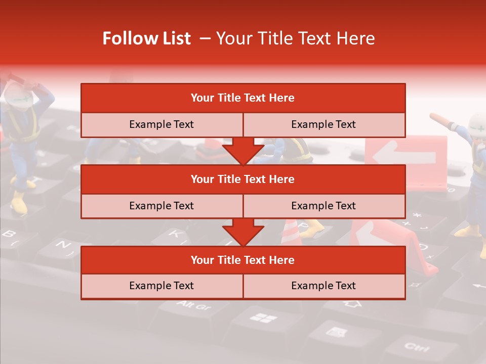 Female Helping Hand Assist PowerPoint Template