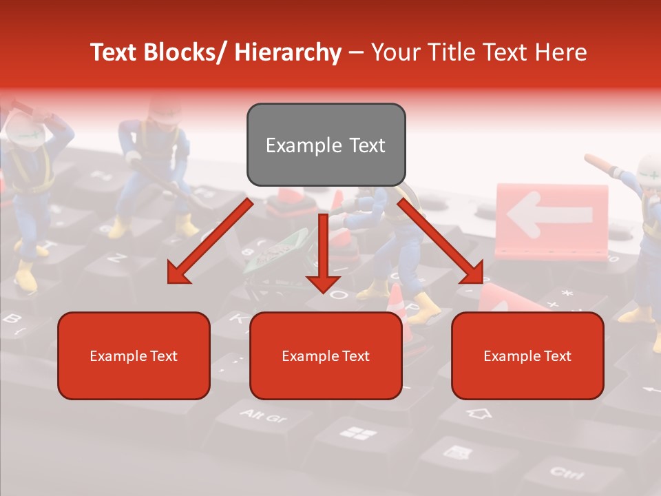 Female Helping Hand Assist PowerPoint Template