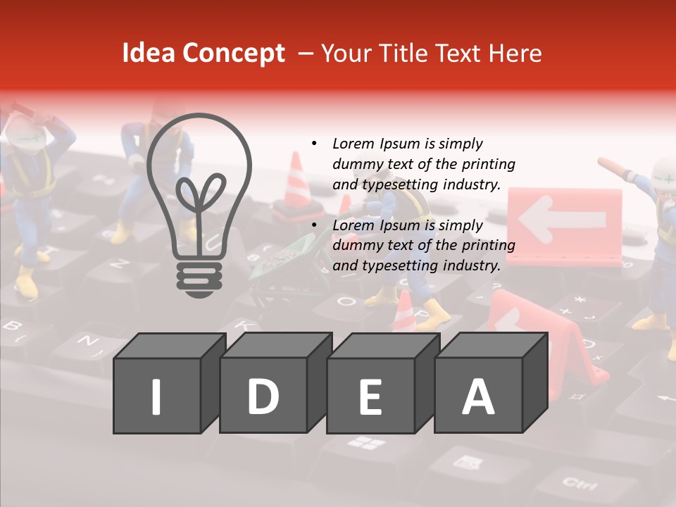Female Helping Hand Assist PowerPoint Template