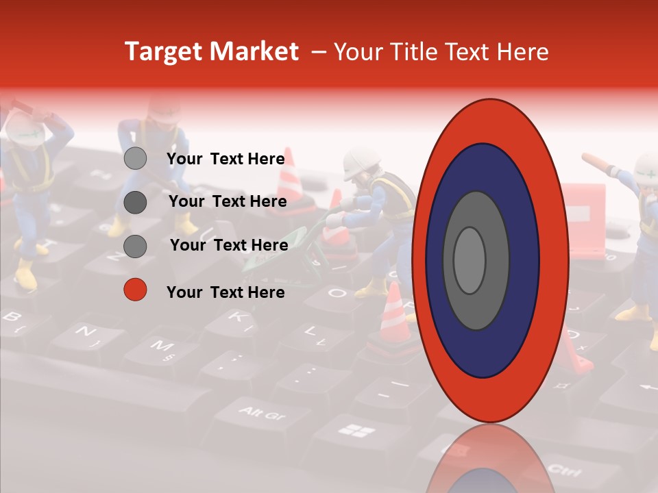 Female Helping Hand Assist PowerPoint Template