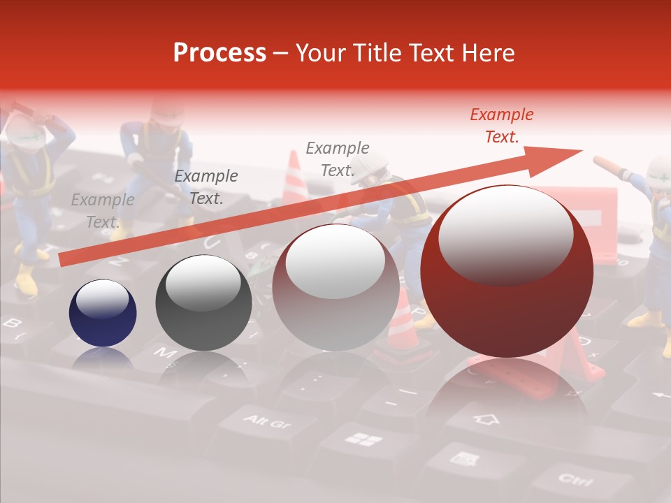 Female Helping Hand Assist PowerPoint Template