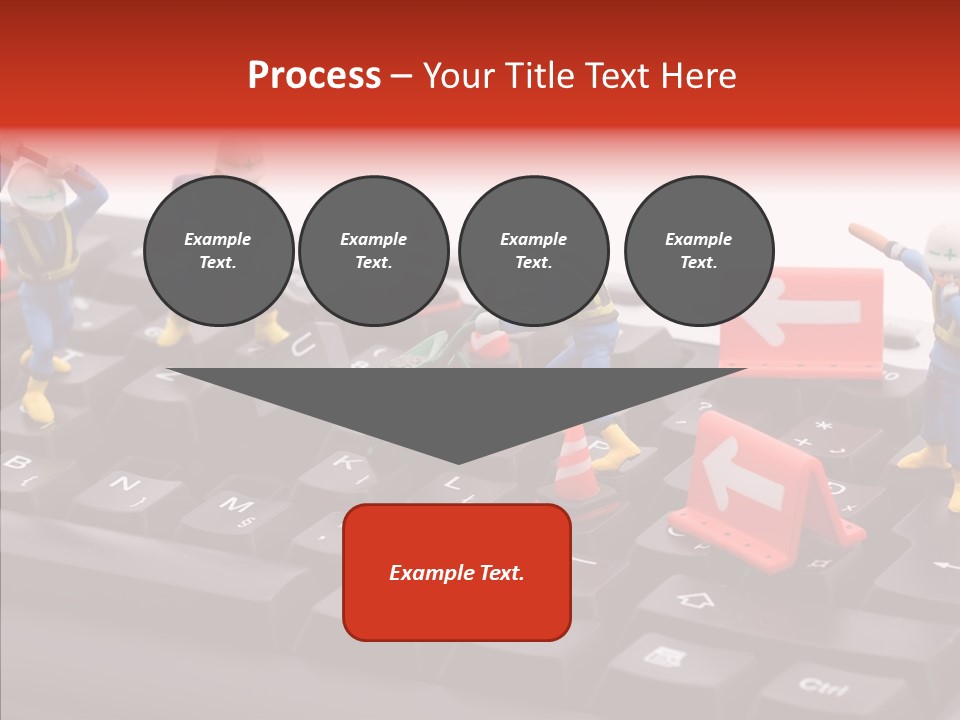 Female Helping Hand Assist PowerPoint Template