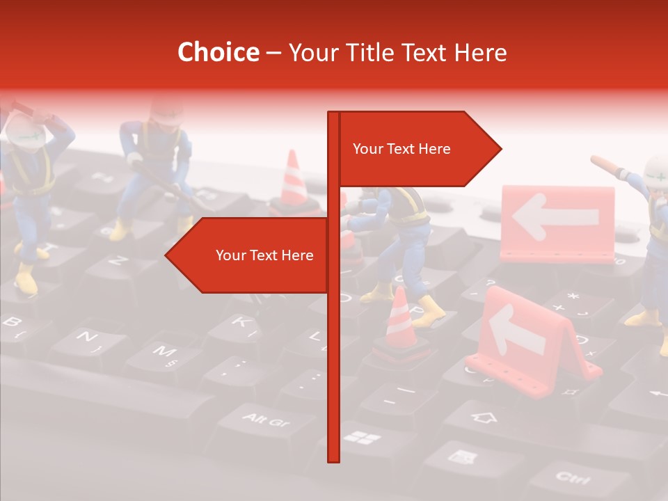 Female Helping Hand Assist PowerPoint Template