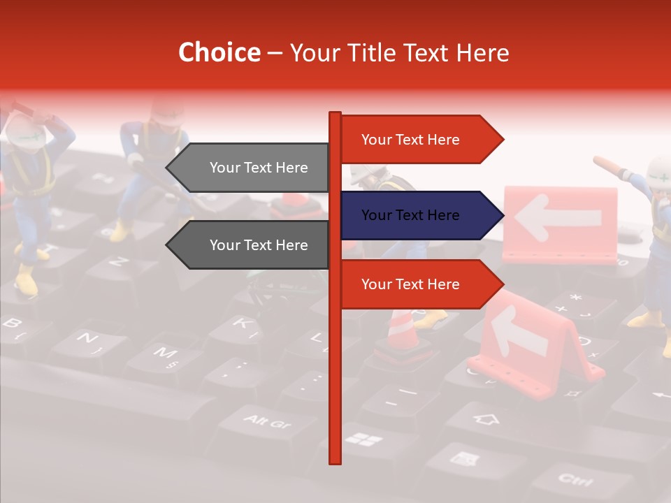 Female Helping Hand Assist PowerPoint Template