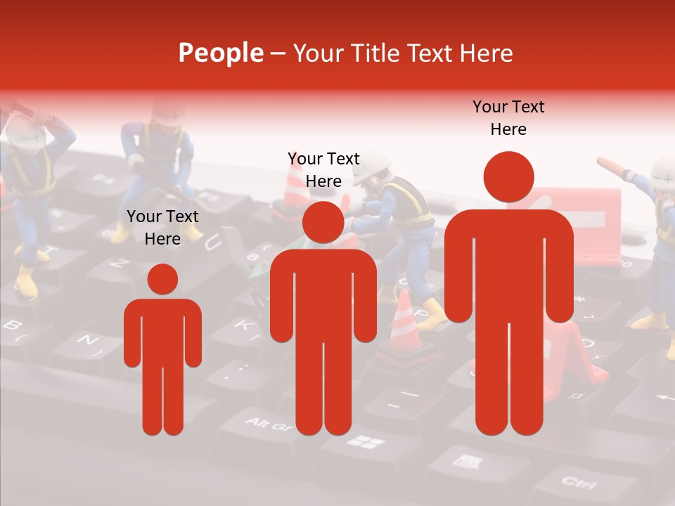 Female Helping Hand Assist PowerPoint Template