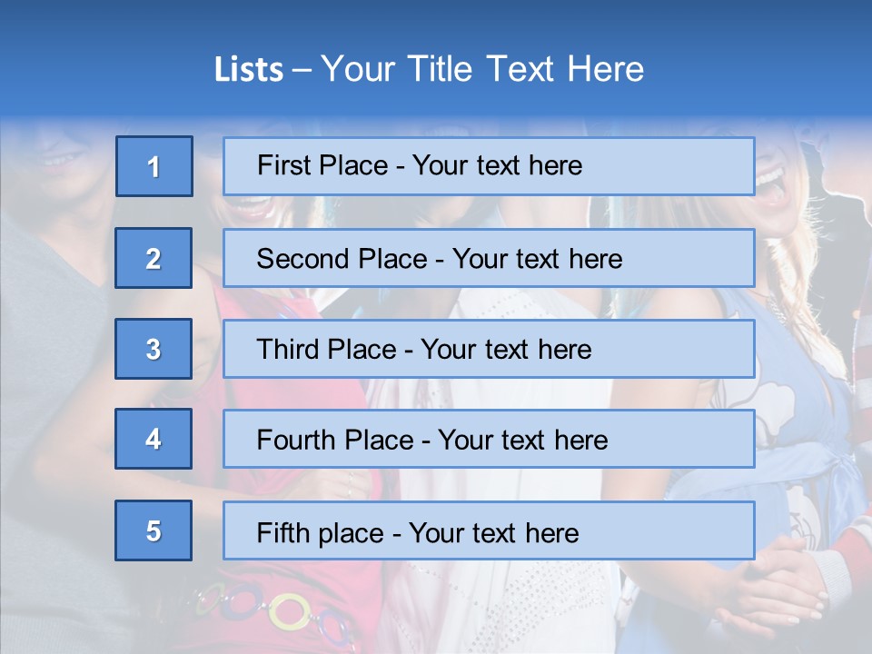 Young Background Help PowerPoint Template