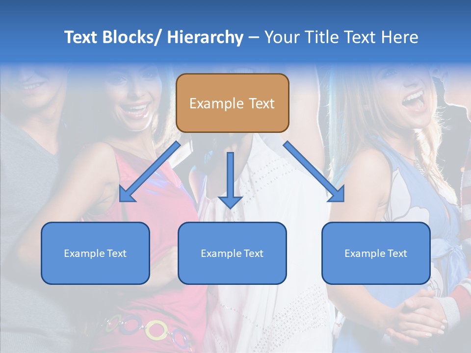 Young Background Help PowerPoint Template