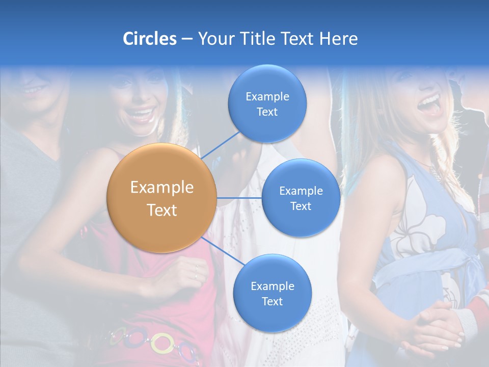 Young Background Help PowerPoint Template
