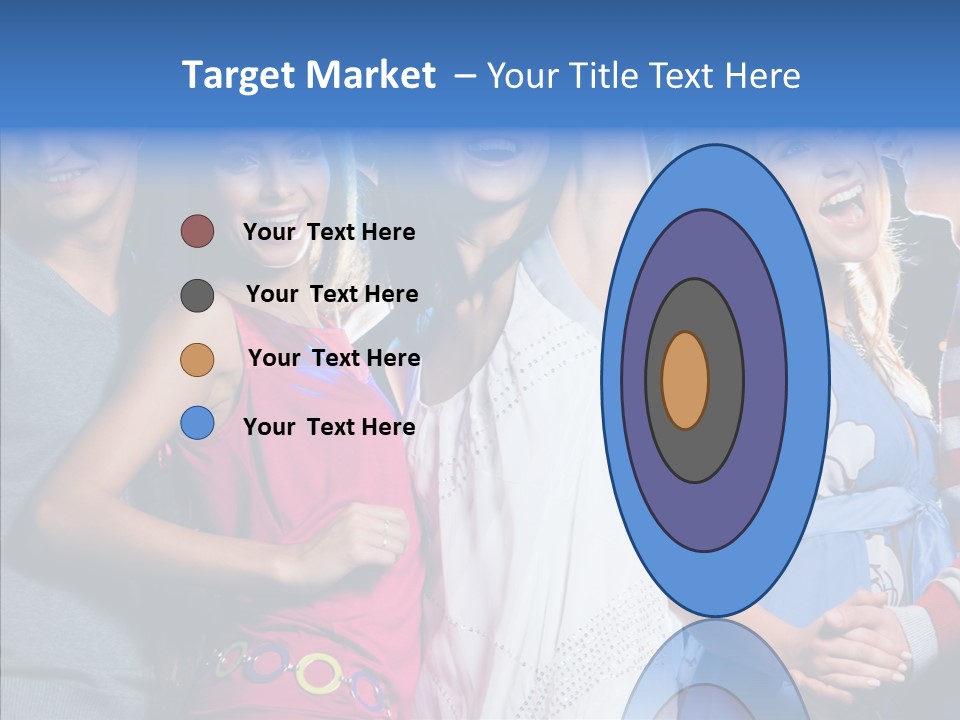 Young Background Help PowerPoint Template