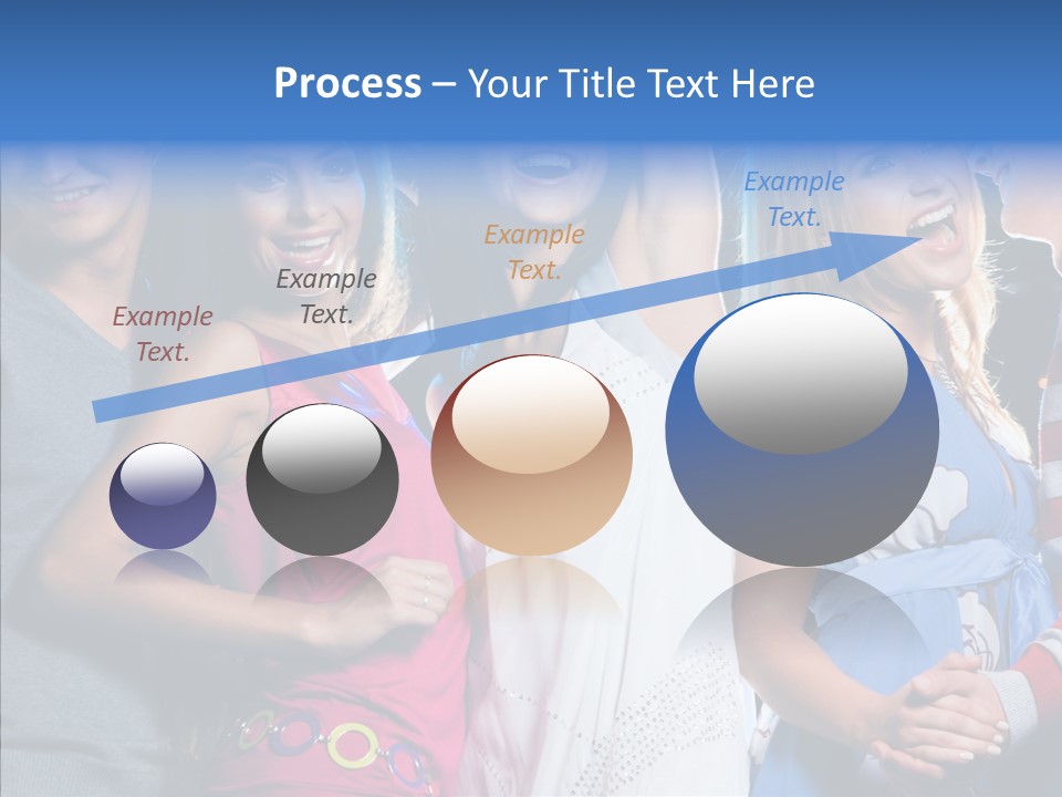Young Background Help PowerPoint Template