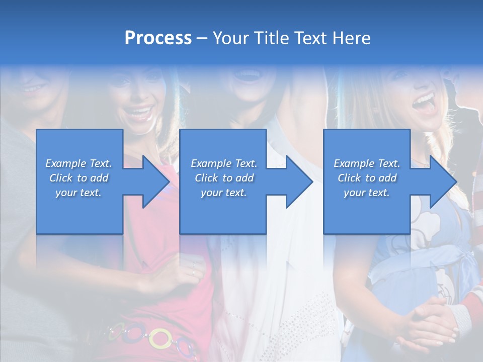 Young Background Help PowerPoint Template