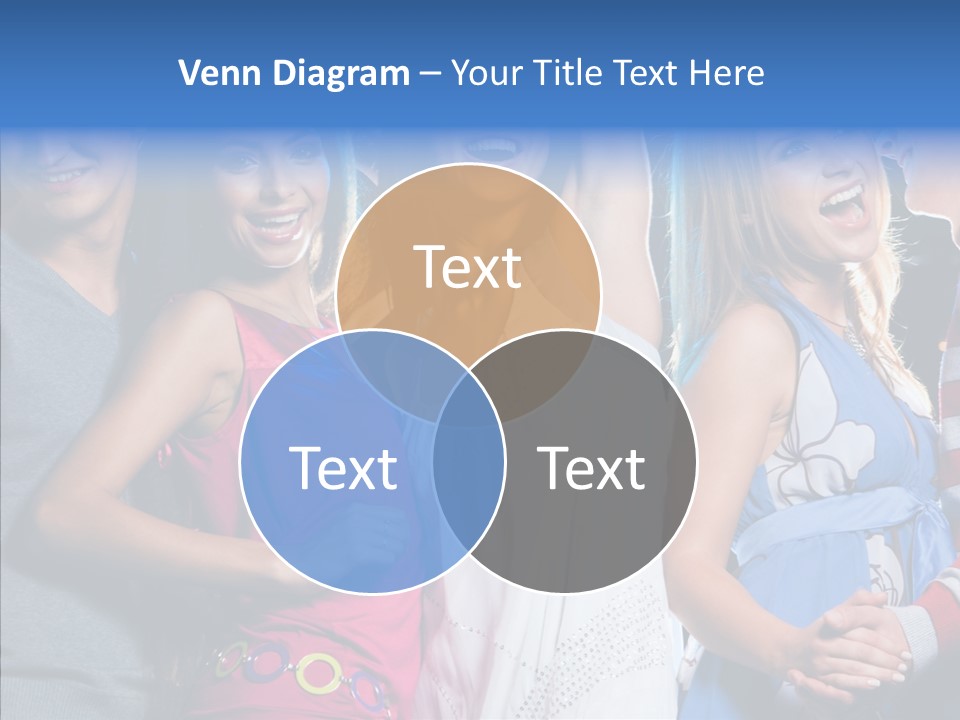 Young Background Help PowerPoint Template