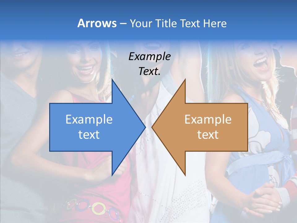 Young Background Help PowerPoint Template
