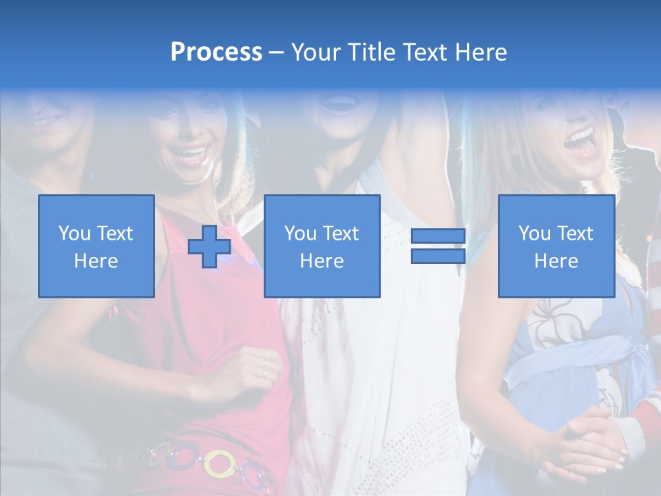 Young Background Help PowerPoint Template
