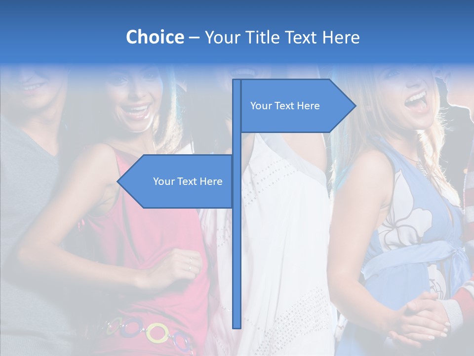 Young Background Help PowerPoint Template