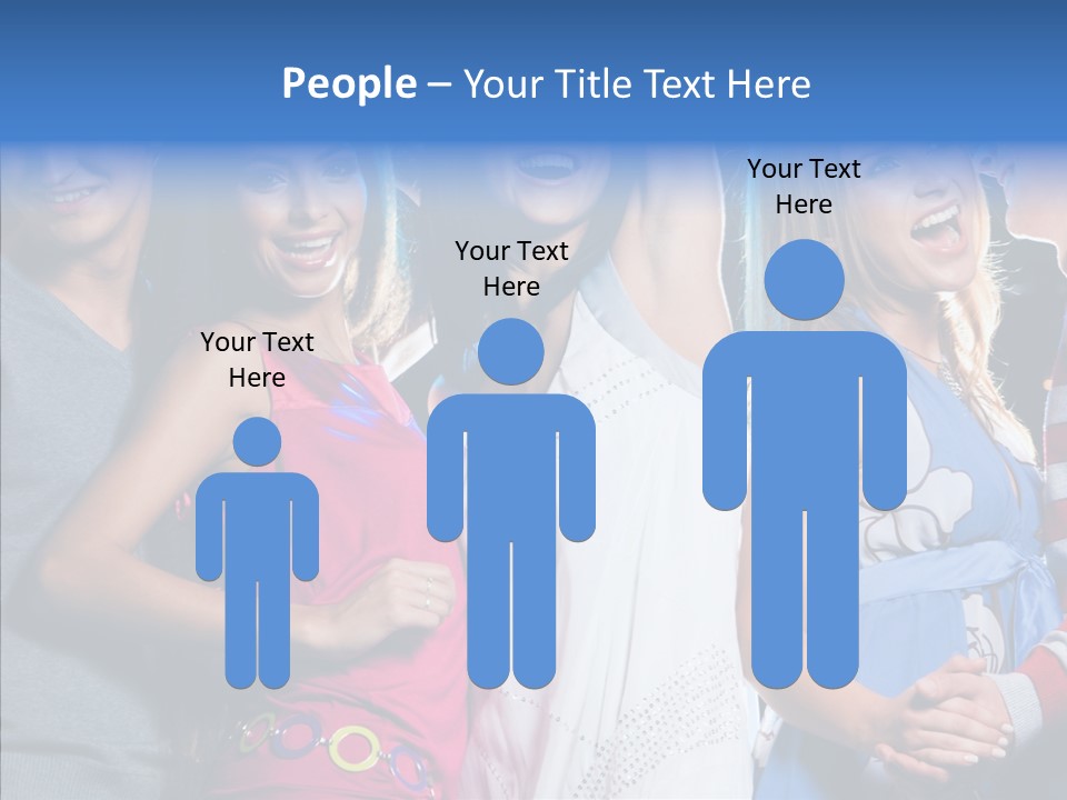 Young Background Help PowerPoint Template