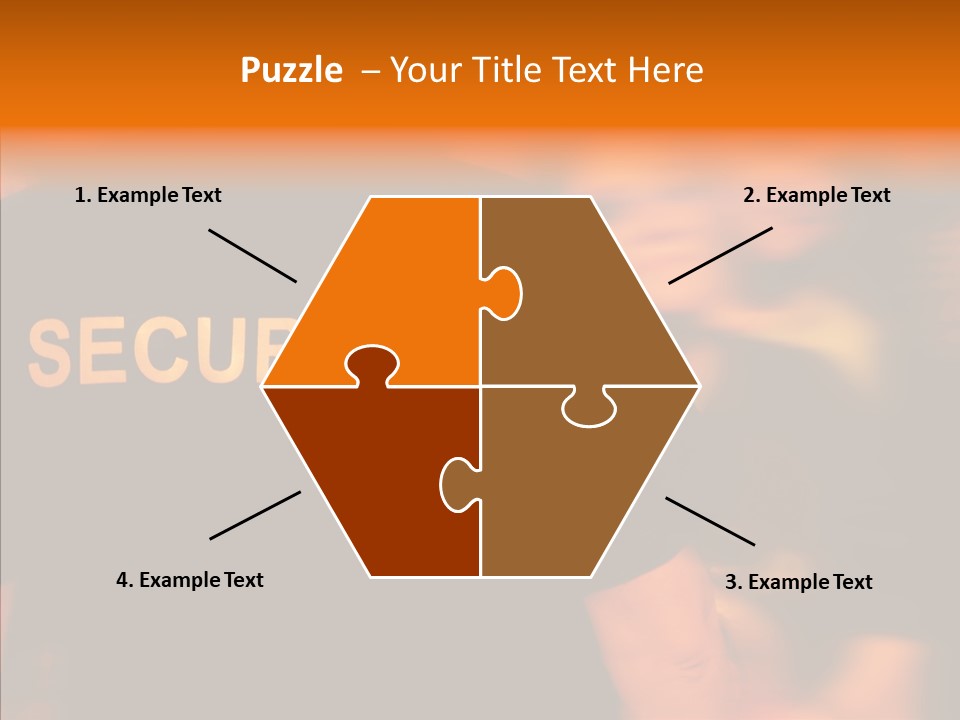 Senior  Hand Human PowerPoint Template