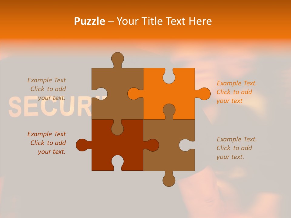 Senior  Hand Human PowerPoint Template