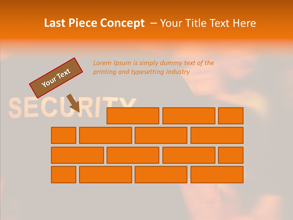 Senior  Hand Human PowerPoint Template