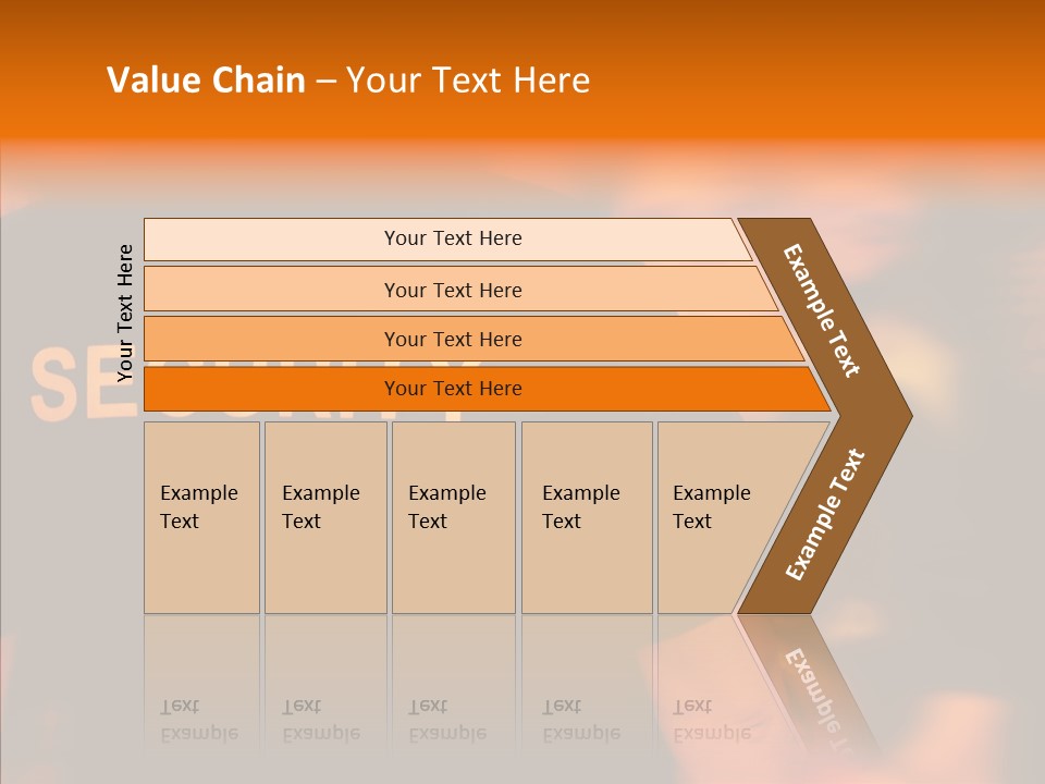 Senior  Hand Human PowerPoint Template