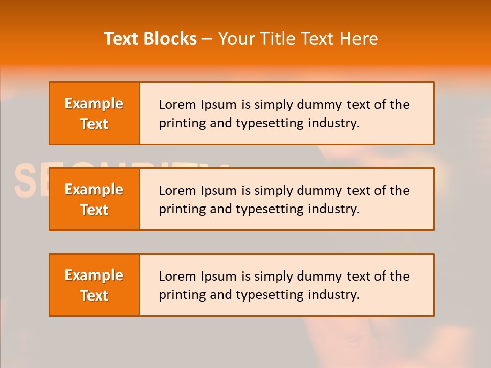 Senior  Hand Human PowerPoint Template