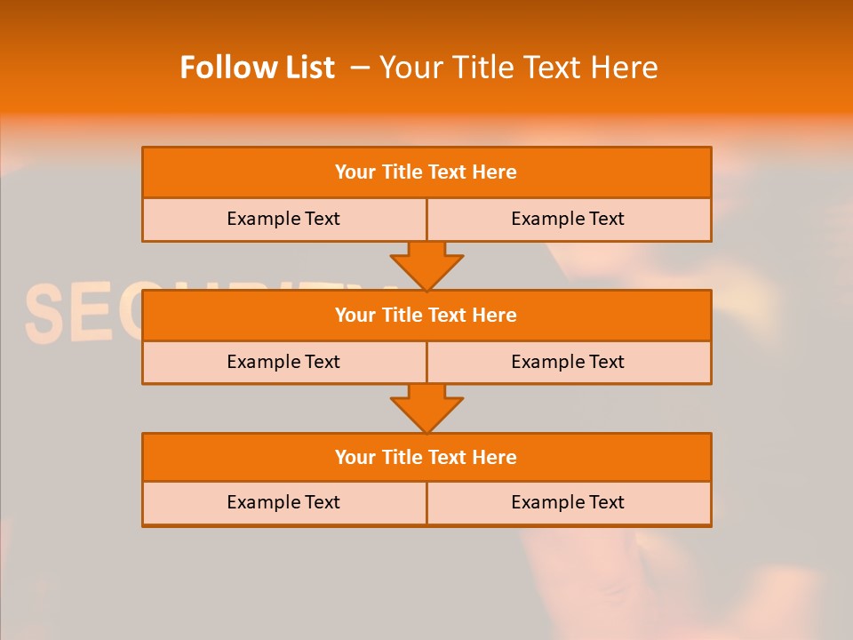 Senior  Hand Human PowerPoint Template