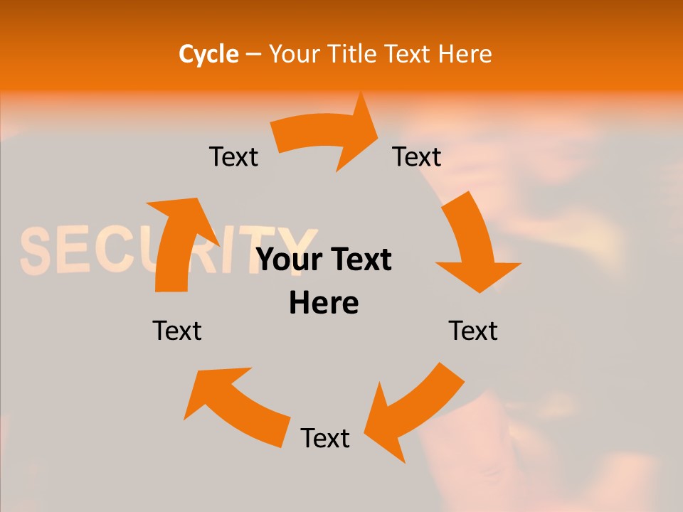 Senior  Hand Human PowerPoint Template