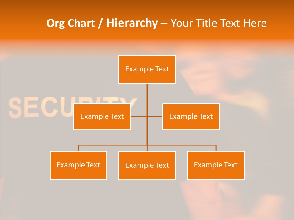 Senior  Hand Human PowerPoint Template