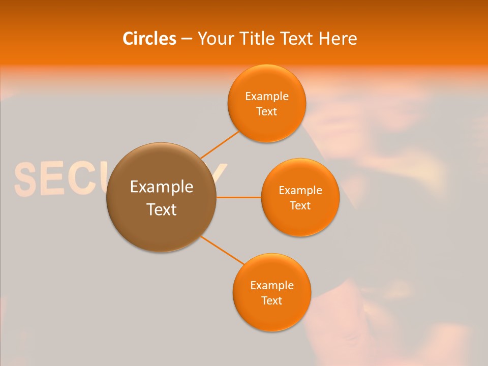 Senior  Hand Human PowerPoint Template