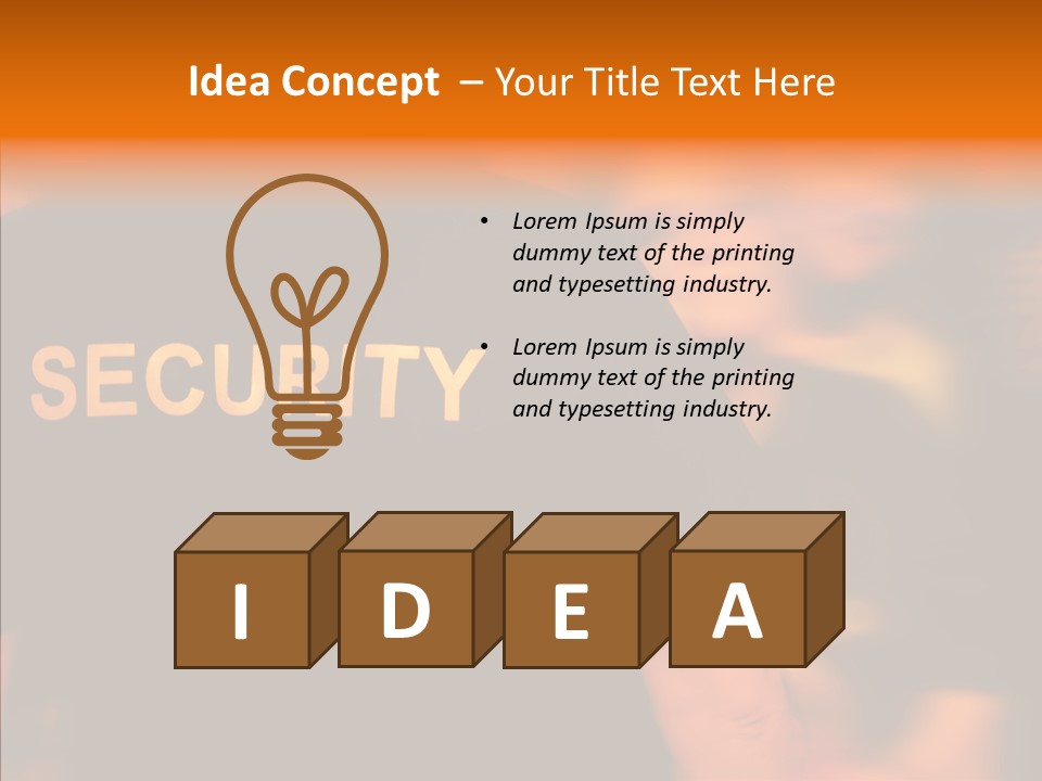 Senior  Hand Human PowerPoint Template