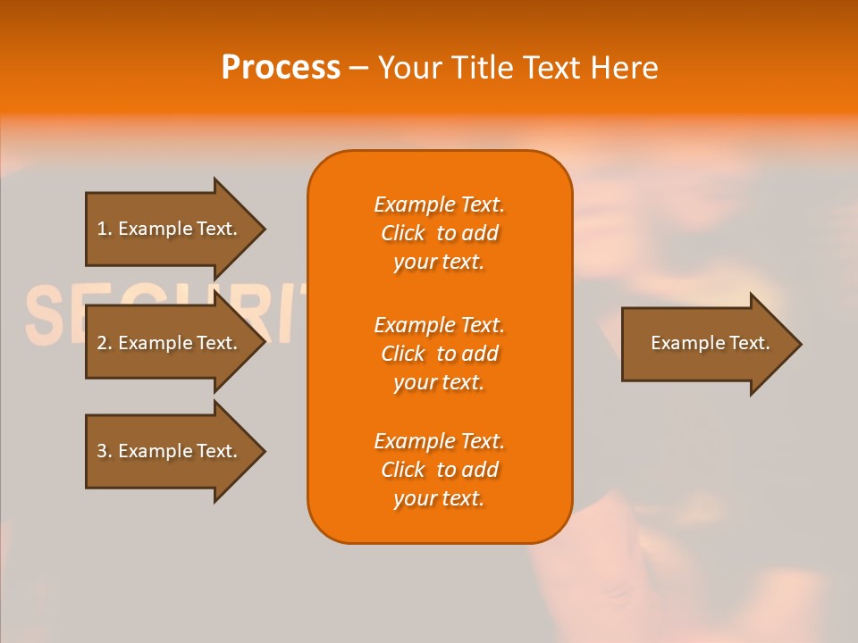 Senior  Hand Human PowerPoint Template