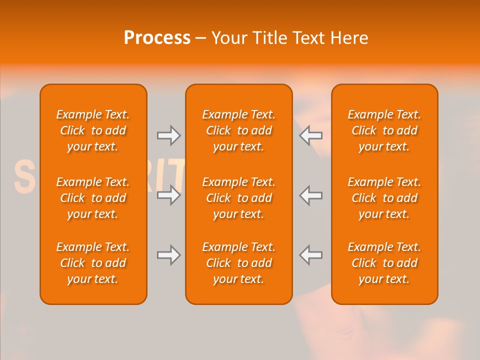 Senior  Hand Human PowerPoint Template