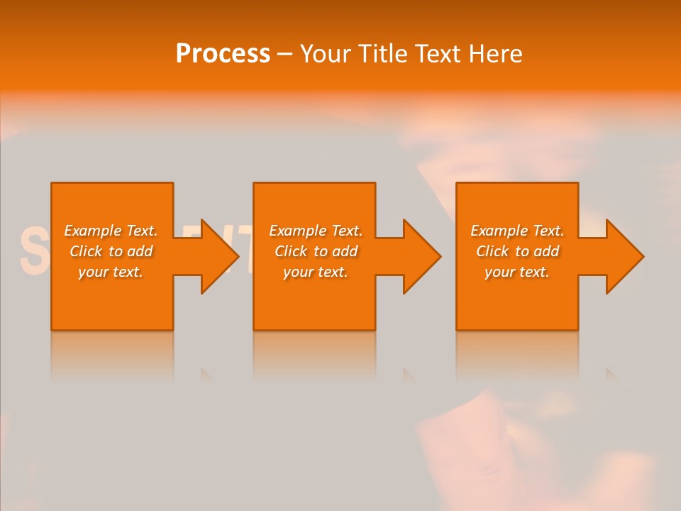Senior  Hand Human PowerPoint Template