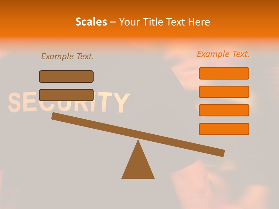 Senior  Hand Human PowerPoint Template