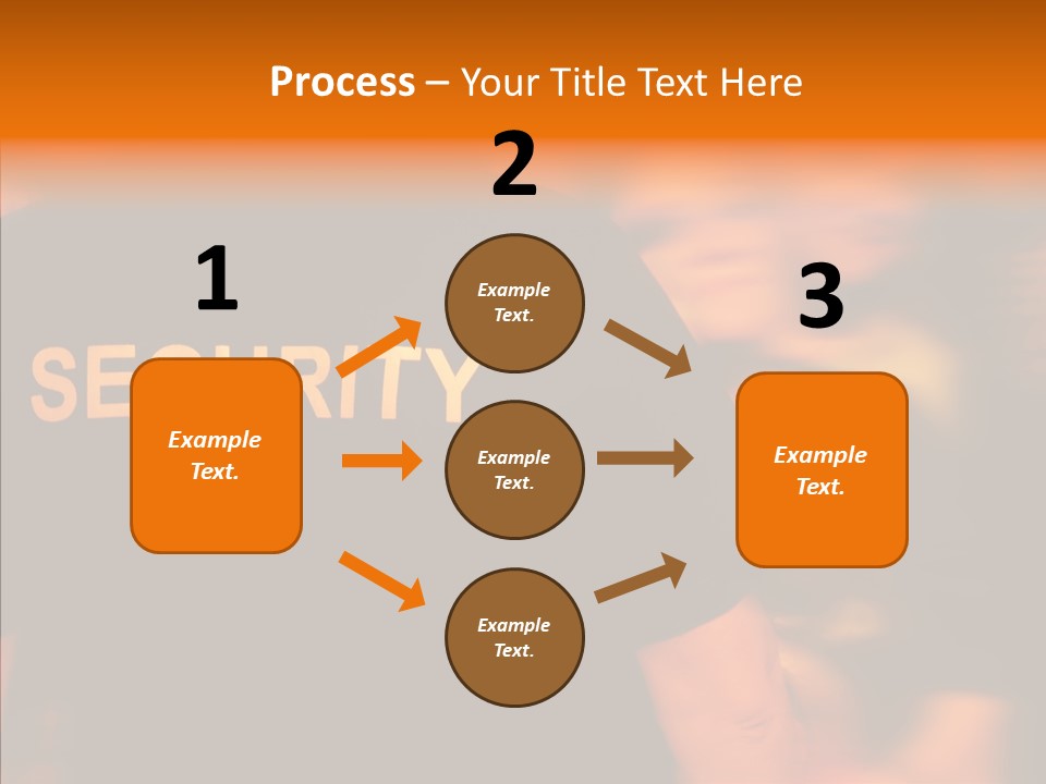 Senior  Hand Human PowerPoint Template