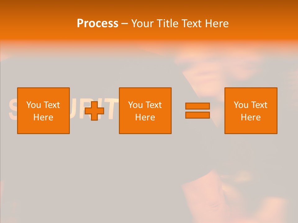 Senior  Hand Human PowerPoint Template